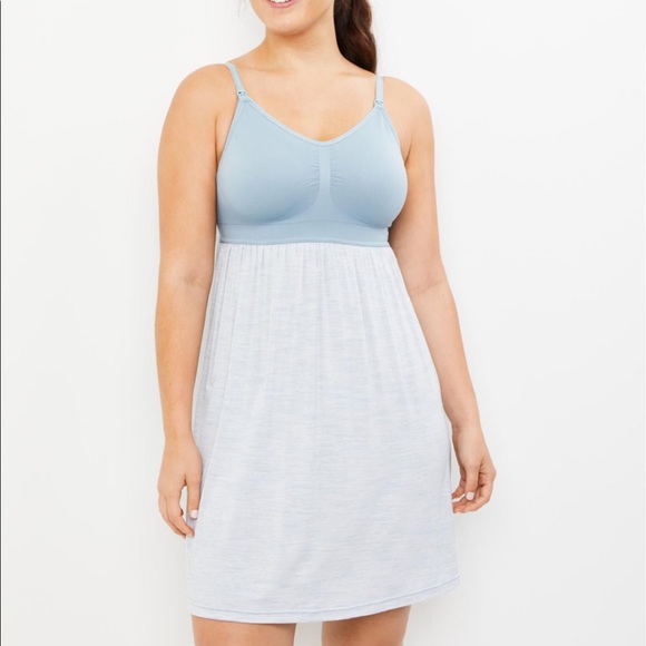 Motherhood Maternity Babydoll Nursing Nightgown - Picture 6 of 7